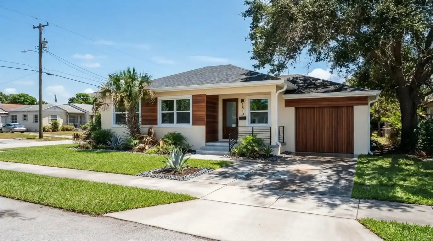 A completed property renovation highlighting professional General Contractor standards.