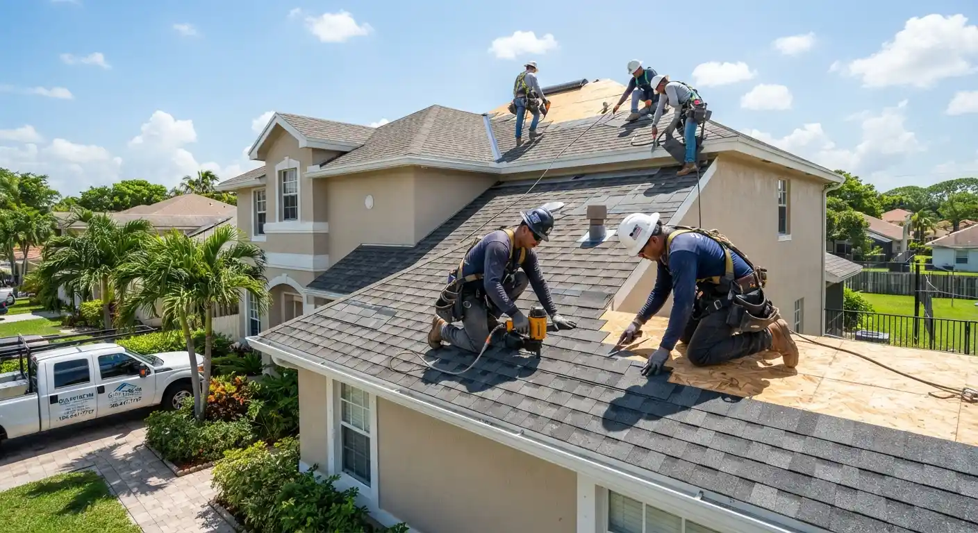 Roofing Contractor in Ives Estates, FL